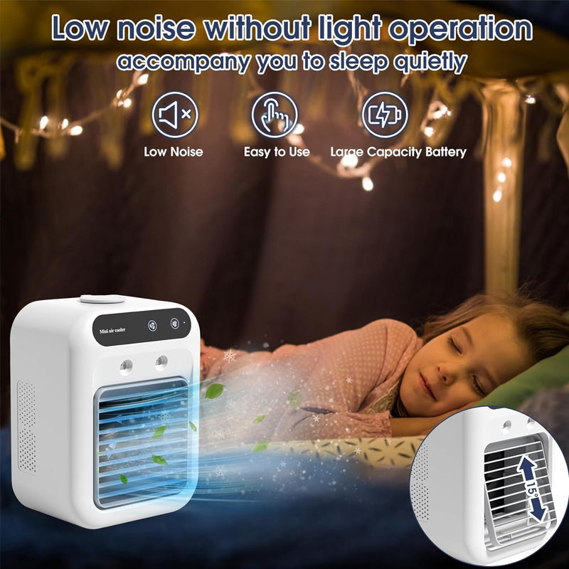 Mini Portable Air Cooler and Humidifier