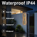 LED House Number - Waterproof for Outdoor Use | Buy 1 Get 1 FREE