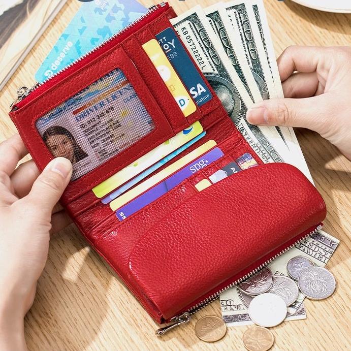 Elegant RFID Leather Wallet | 50% DISCOUNT