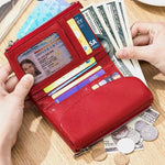 Elegant RFID Leather Wallet | 50% DISCOUNT