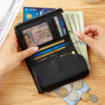 Elegant RFID Leather Wallet | 50% DISCOUNT