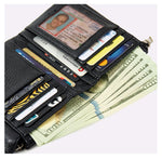 Elegant RFID Leather Wallet | 50% DISCOUNT
