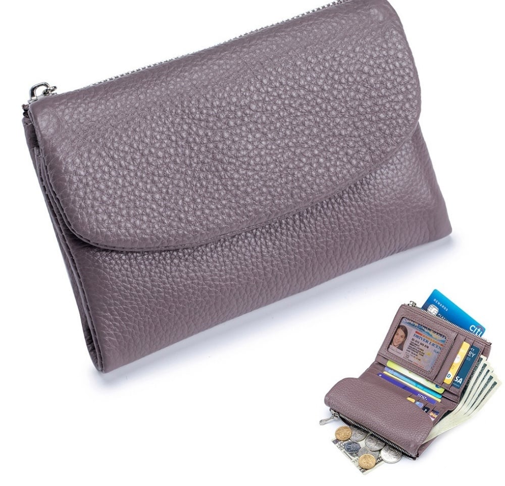 Elegant RFID Leather Wallet | 50% DISCOUNT