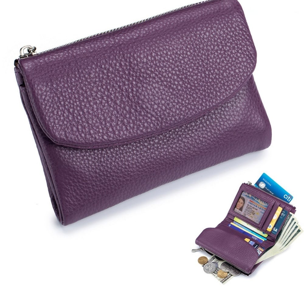 Elegant RFID Leather Wallet | 50% DISCOUNT