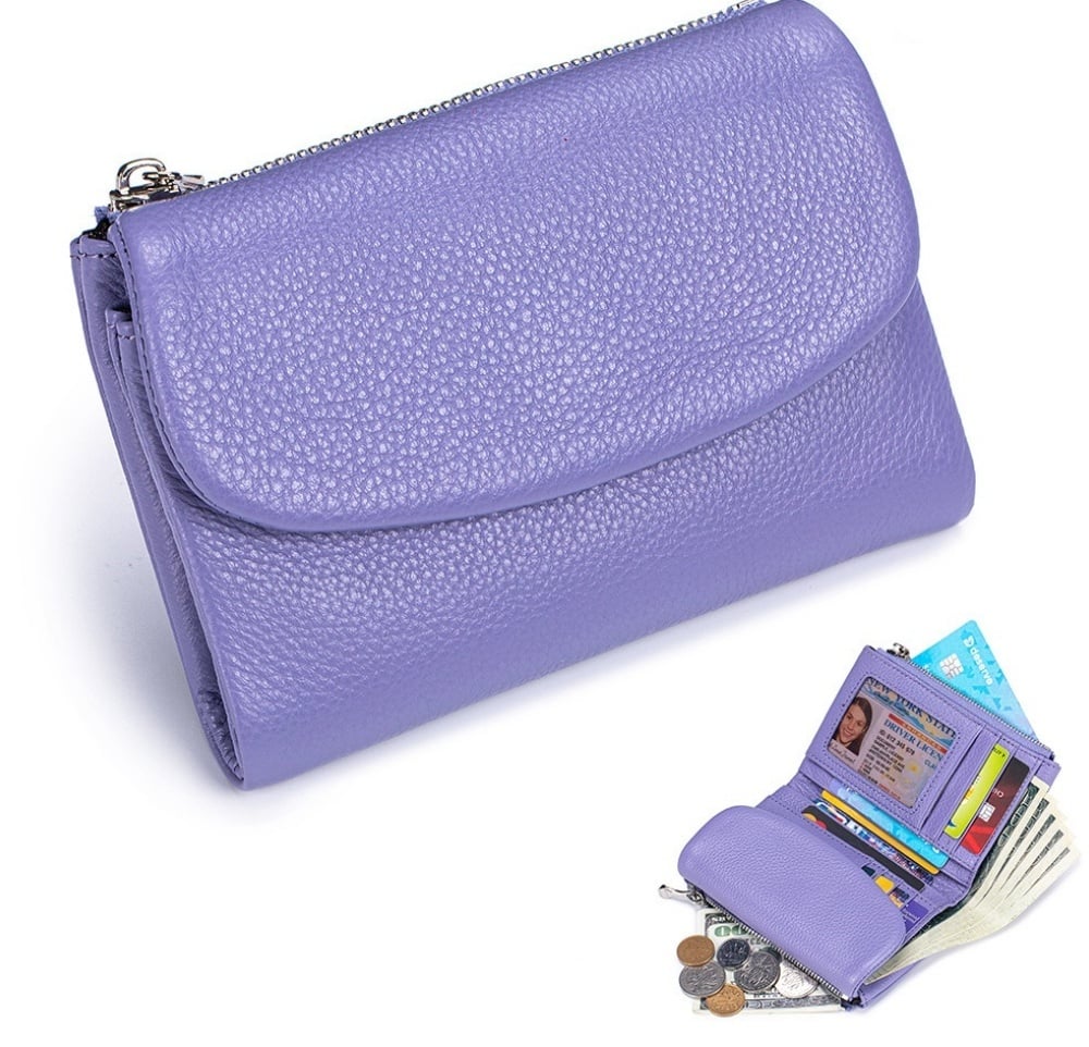 Elegant RFID Leather Wallet | 50% DISCOUNT