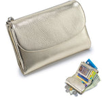Elegant RFID Leather Wallet | 50% DISCOUNT