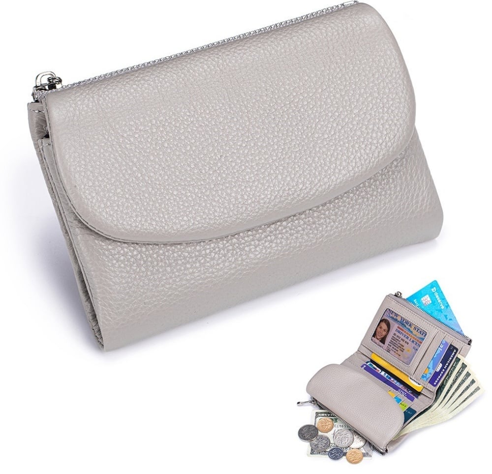 Elegant RFID Leather Wallet | 50% DISCOUNT