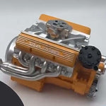 V8 Engine Model Kit with Working Combustion Engine | Metal Gas Engine | RC-Compatible Technical Model for Enthusiasts