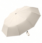Wind-Resistant Umbrella with Reflective Trim