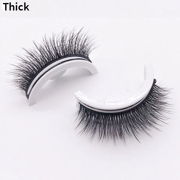 Self-Adhesive Eyelashes: Apply in 3 Seconds Without Glue | Buy 1 Get 1 Free
