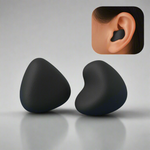 Experience Peaceful Sleep with Noise-Cancelling Silicone Earplugs