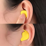Experience Peaceful Sleep with Noise-Cancelling Silicone Earplugs