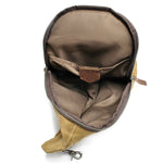 Water-Resistant Canvas Crossbody Bag with Anti-Theft Pocket – Versatile Design