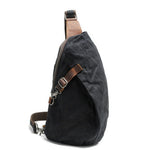 Water-Resistant Canvas Crossbody Bag with Anti-Theft Pocket – Versatile Design