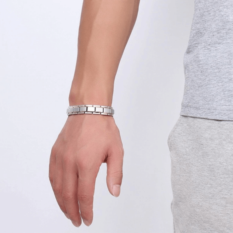Magnetic Health Bracelet | Stainless Steel with Energy Magnets